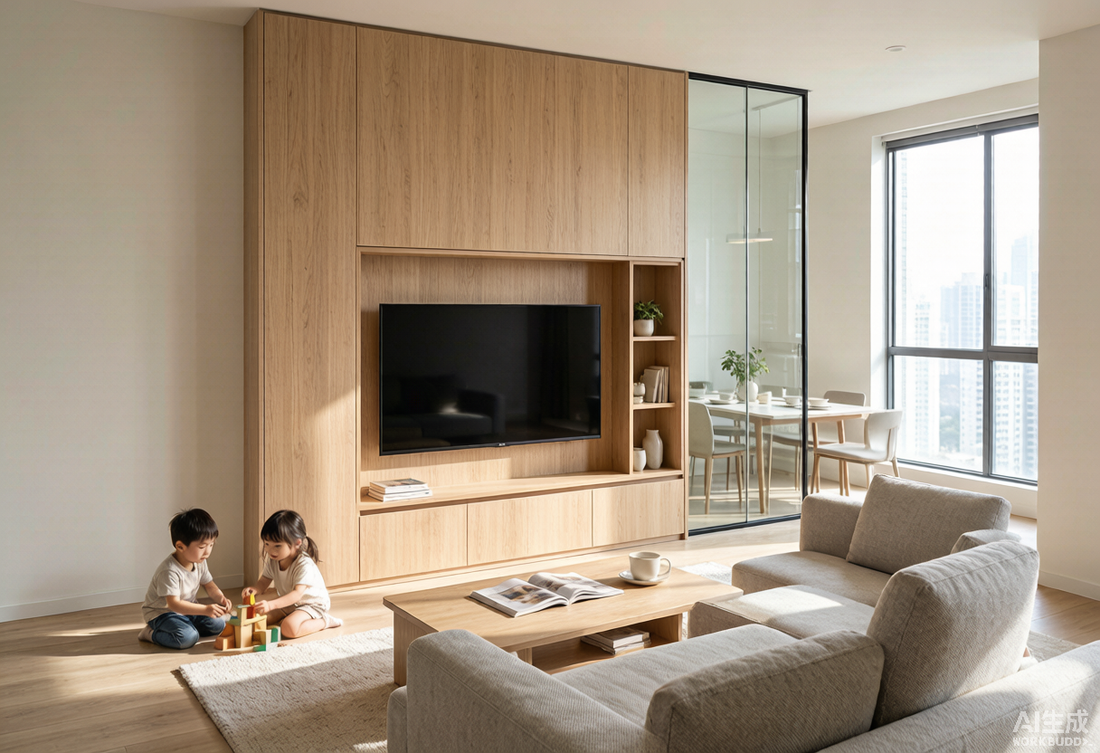 舊居屋翻新每呎預算全解析：580 呎三房老屋徹底改造，打造高坪效溫馨家庭空間
