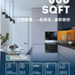 公寓掛牌海報展示800尺住宅裝修套餐，單售$56萬，由悅利工程提供，含三房、現代廚餐區，更送全屋Roca潔具或全屋瓷磚。.
